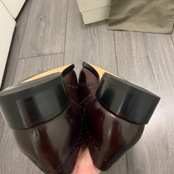 Brioni Brown Leather Wingtip Oxford Shoes Size 11 NWT - Picture 11 of 13